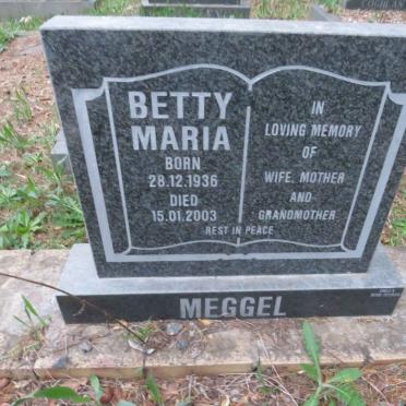 MEGGEL Betty Maria 1936-2003
