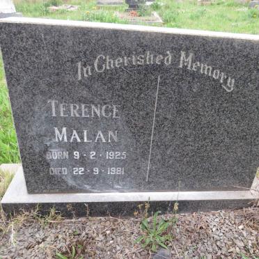 MALAN Terence 1925-1981