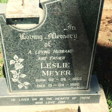 MEYER Leslie 1955-1990