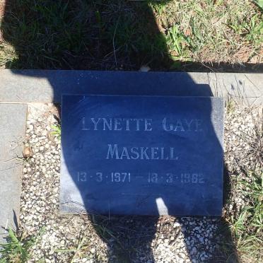 MASKELL Lynette Gaye 1971-1982