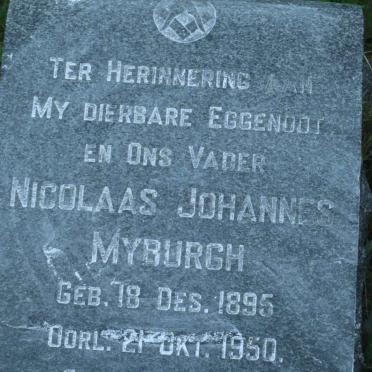 MYBURGH Nicolaas Johannes 1895-1950