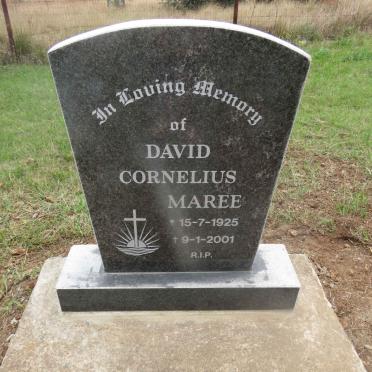 MAREE David Cornelius 1925-2001