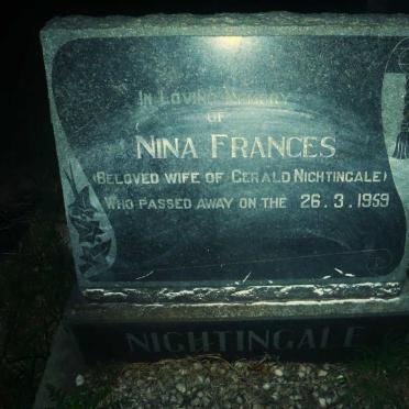 NIGHTINGALE Nina Frances -1959