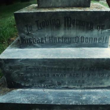 O'DONNELL Michael Hurley -1913