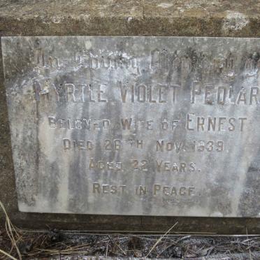 PEDLAR Myrtle Violet -1939