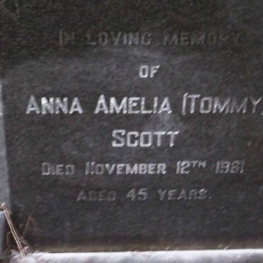 SCOTT Anna Amelia -1961