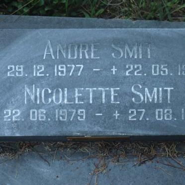 SMIT Andre 1977-1978 :: SMIT Nicolette 1979-1980