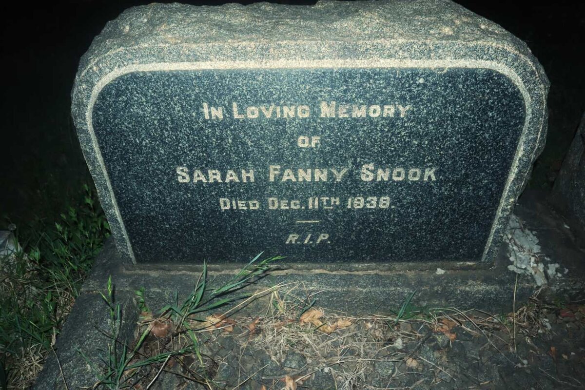 SNOOK Sarah Fanny -1938