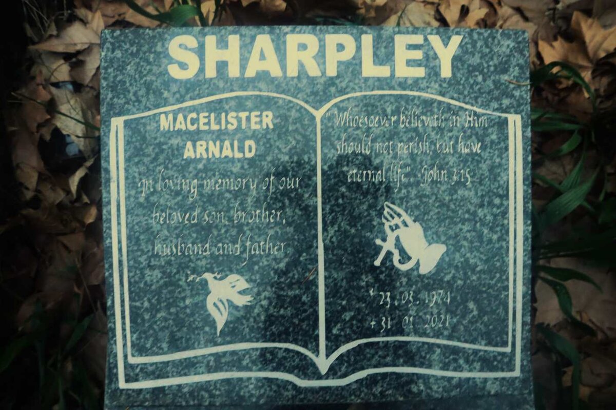 SHARPLEY Macelister Arnald 1974-2021