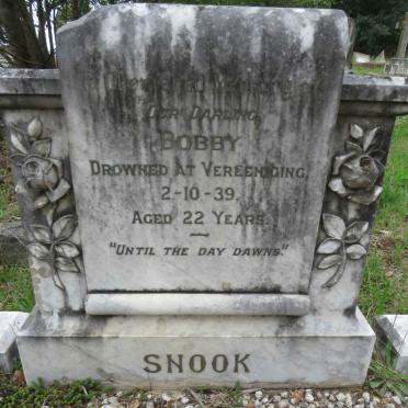 SNOOK Bobby -1939