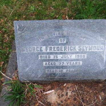 SEYMOUR George Frederick -1960