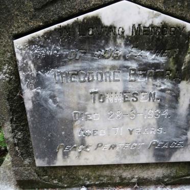 TONNESEN Theodore Bertram -1934