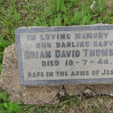 THOMSON Brian David -1944