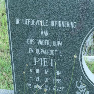 TONDER Piet, van 1914-1999 &amp; Kitty 1915-1998