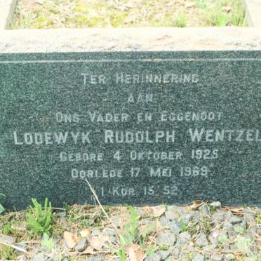 WENTZEL Lodewyk Rudolph 1925-1969