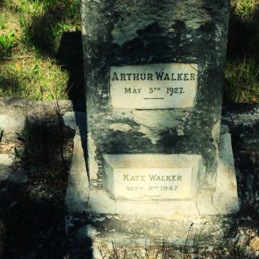 WALKER Arthur -1927 :: WALKER Kate -1947