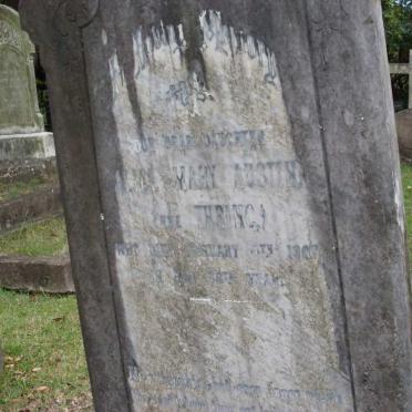 AUSTIN Alice Mary nee THRING -1907