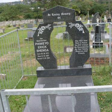 BHENGA Phiweyo Erick 1972-1997