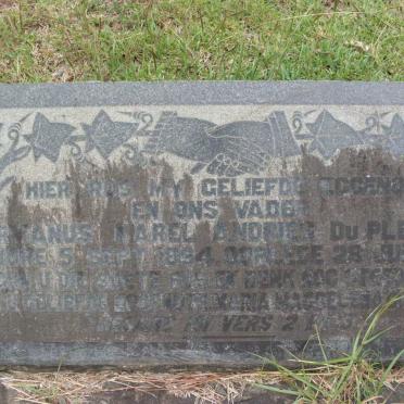 PLESSIS Hermanus Karel Andries, du 1894-1949