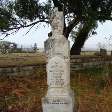 CRONJE Margaretha Susanna nee SNYMAN 1871-1937