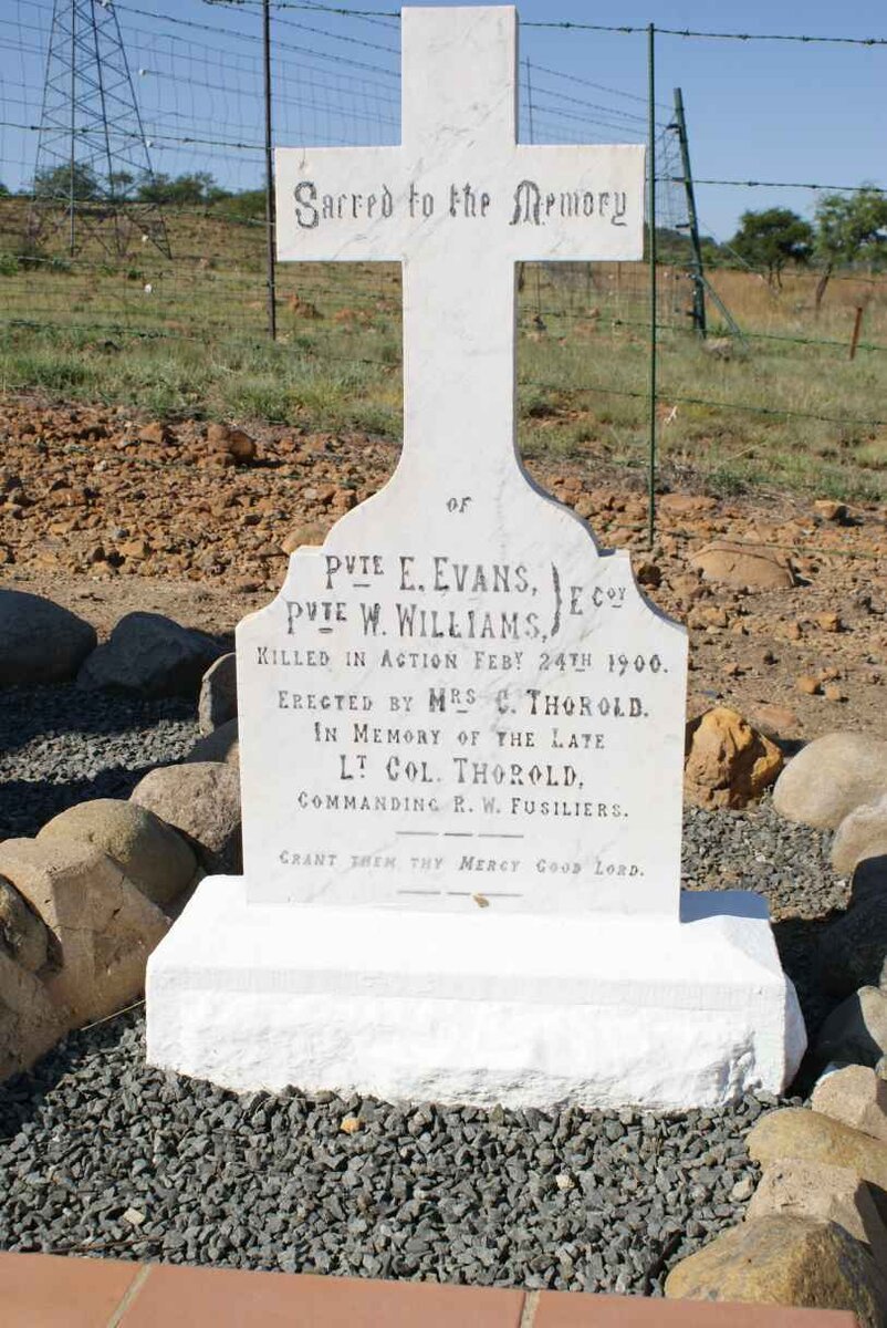 EVANS E. -1900 :: WILLIAMS W. -1900