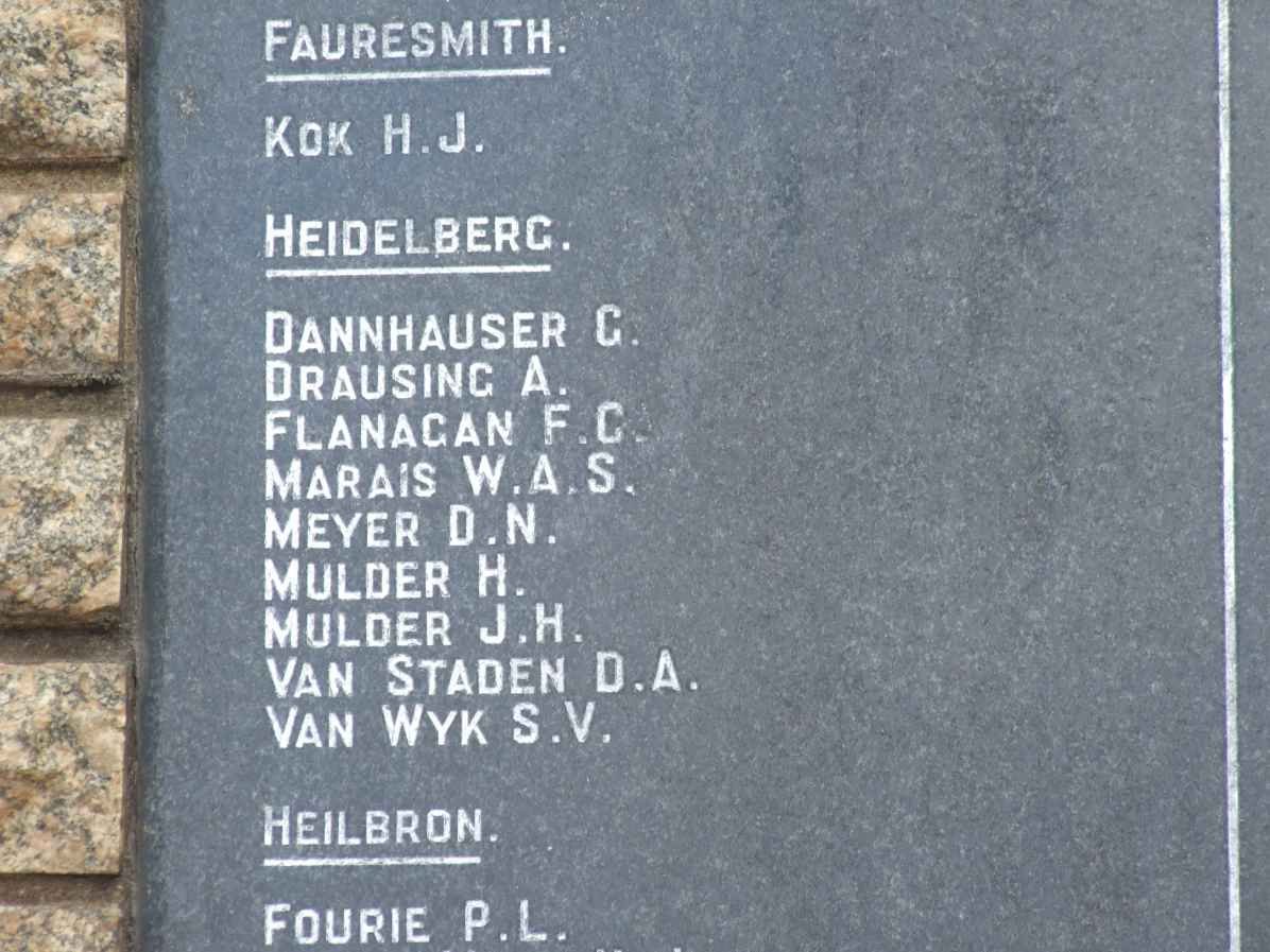 10. Plaque with list of names