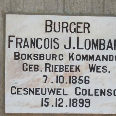 LOMBARD Francois J. 1856-1899