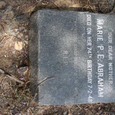 ABRAHAM Marie P.E. -1948