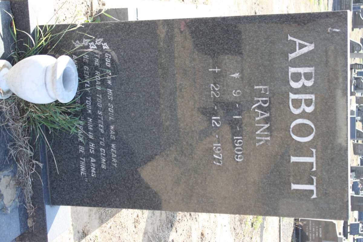 ABBOTT Frank 1909-1977