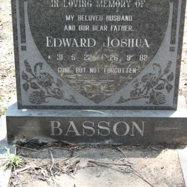 BASSON Edward Joshua 1922-1982