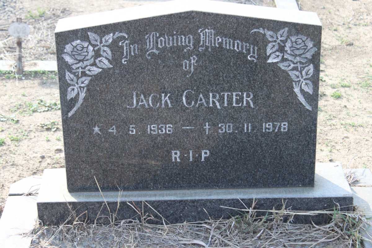 CARTER Jack 1936-1978
