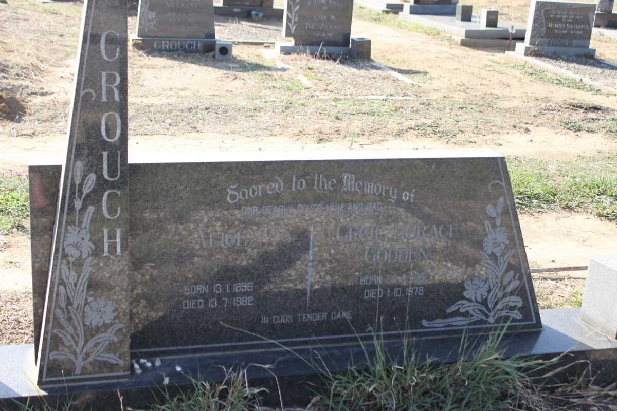 CROUCH Cecil Horace Godden 1882-1978 &amp; Alice 1896-1982