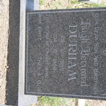 DURHAM Hugh Bernard 1955-1986