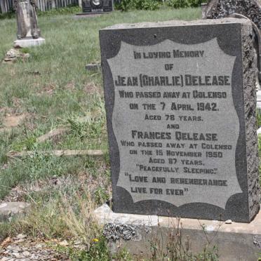 DELEASE Jean -1942 &amp; Frances -1950