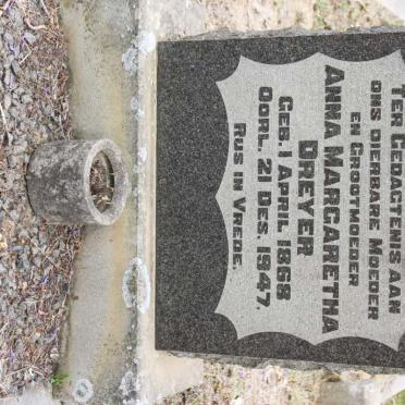 DREYER Anna Margaretha 1868-1947