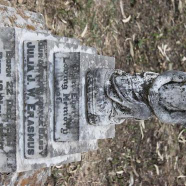 ERASMUS Julia J.W. 1916-1920