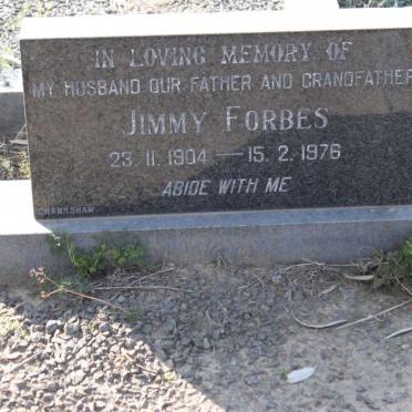 FORBES Jimmy 1904-1976