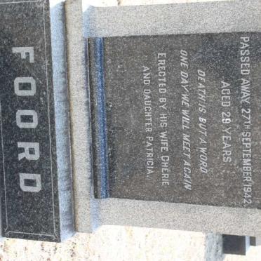 FOORD Benjamin -1942