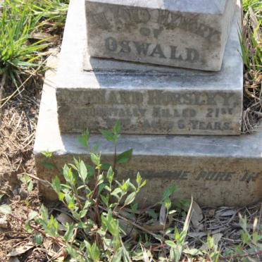 HORSLEY Oswald Bernard -1902