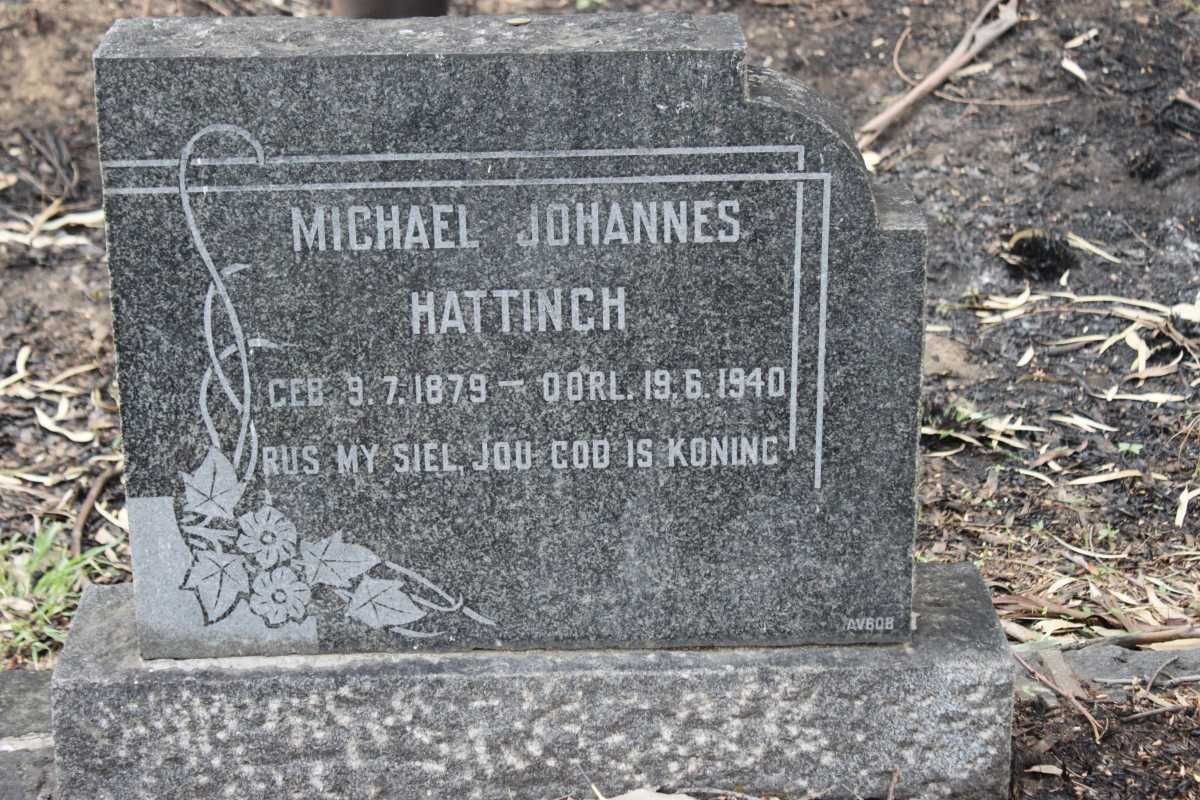 HATTINGH Michael Johannes 1879-1940