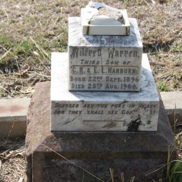HARBURN Wilfred Warren 1896-1900