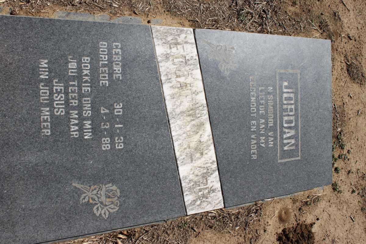 JORDAN Edgar Wallace 1939-1988