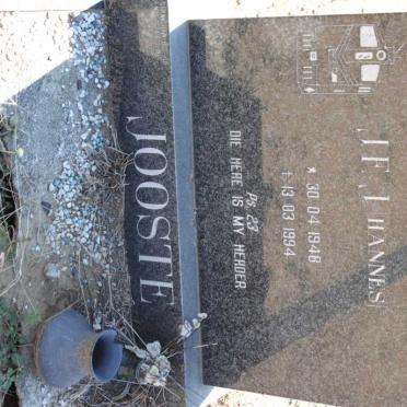 JOOSTE J.F.J. 1948-1994