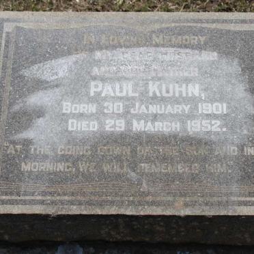KUHN Paul 1901-1952