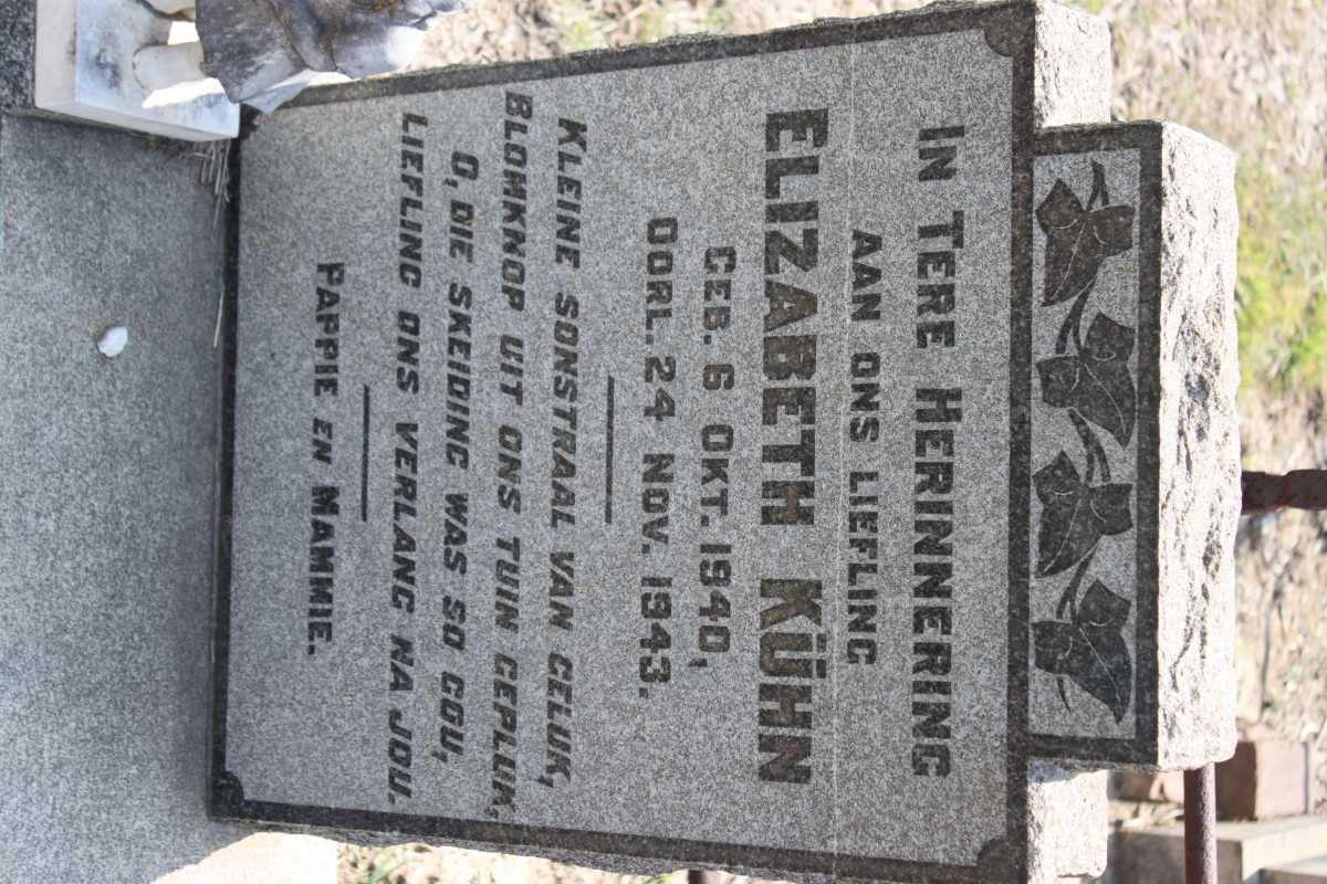 KUHN Elizabeth 1940-1943