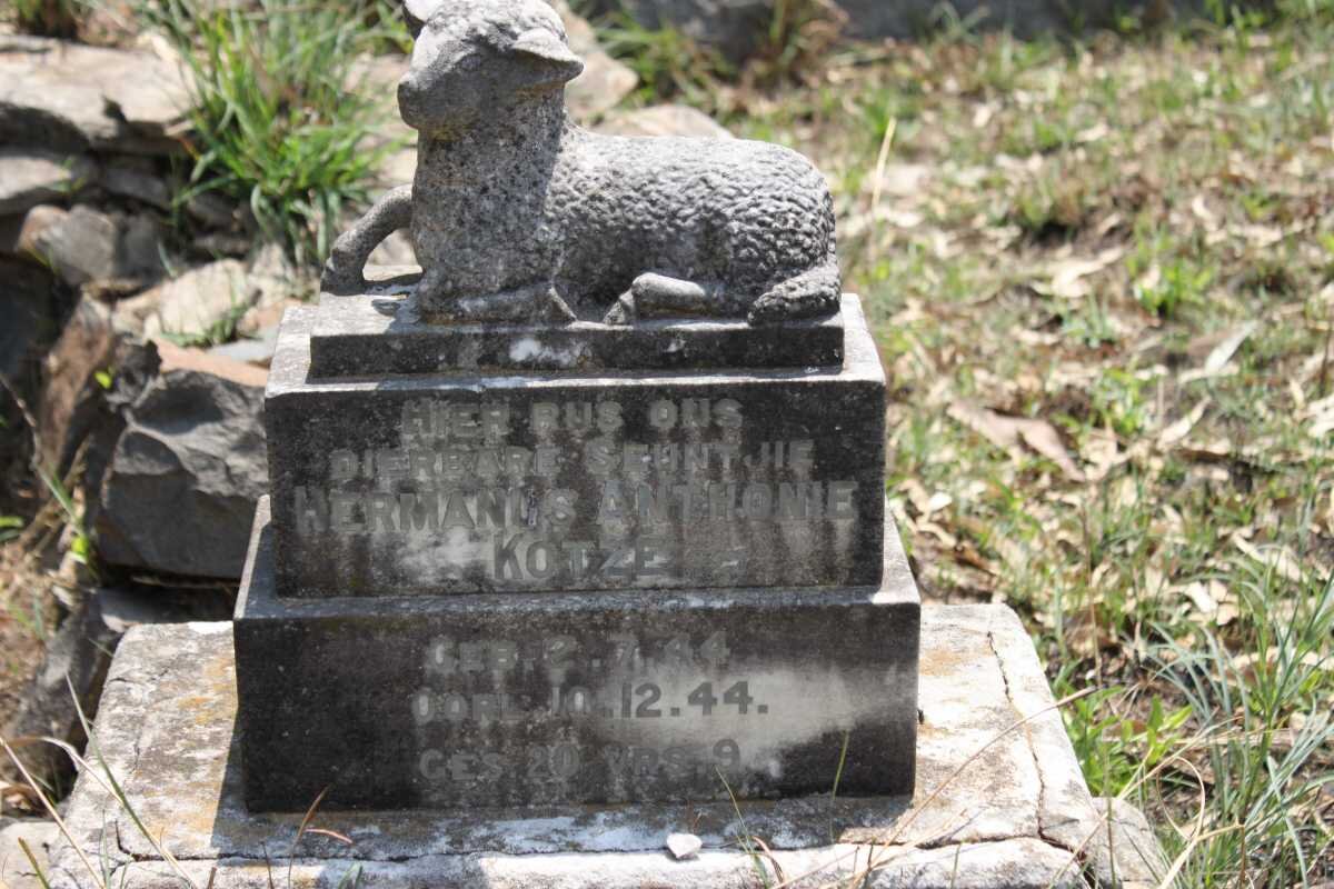 KOTZE Hermanus Anthonie 1944-1944