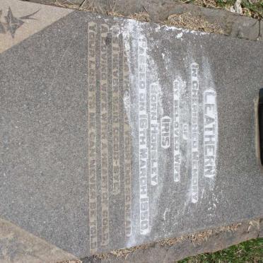 LEATHERN Iris nee HORSLEY -1950