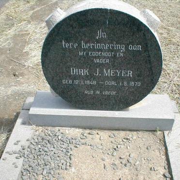 MEYER Dirk J. 1948-1973
