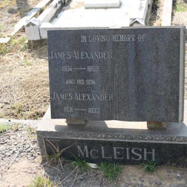 McLEISH James Alexander 1904-1959 :: McLEISH James Alexander 1931-1933