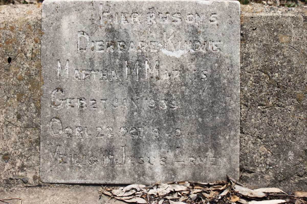 MARAIS Martha M. 1939-1940